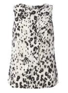 Dorothy Perkins Leopard Print Draped Shell Top