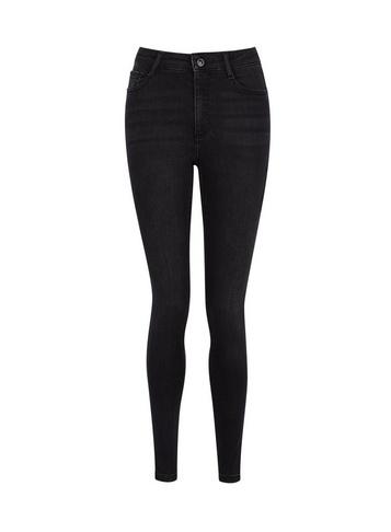 Dorothy Perkins Washed Black Alex Jeans