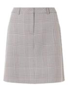 Dorothy Perkins *tall Grey Check Print Mini Skirt