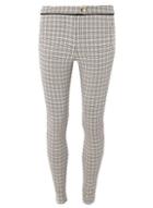 Dorothy Perkins *tall Amber Check Bengaline Trousers