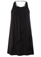 Dorothy Perkins *bille & Blossom Black Trim Trapeze Dress