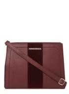 Dorothy Perkins Burgundy Ring Handle Tote Bag