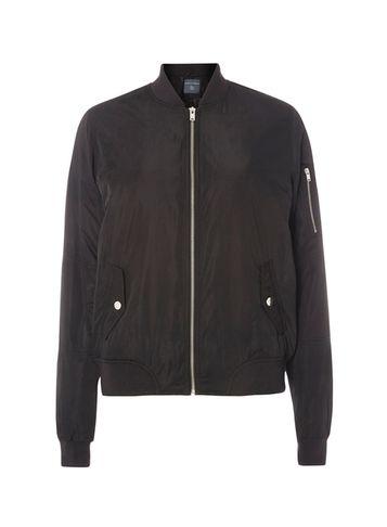 Dorothy Perkins *tall Black Ma1 Bomber Jacket