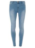 Dorothy Perkins Mid Wash 'frankie' Super Skinny Jeans