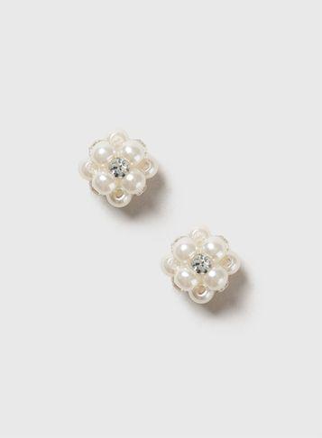 Dorothy Perkins Sterling Silver Pearl Earrings