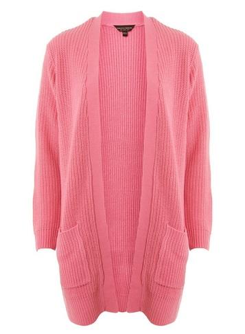 Dorothy Perkins Pink Longline Cardigan