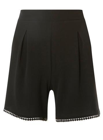 Dorothy Perkins Black Pom Pom Shorts