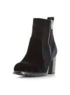 Dorothy Perkins *head Over Heels By Dune Black 'pippaa' Ankle Boots