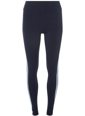 Dorothy Perkins *tall Navy Side Striped Leggings