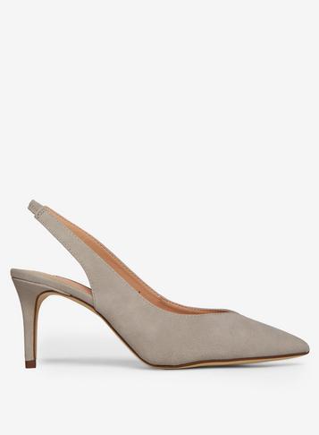Dorothy Perkins Grey Slingback 'essie'