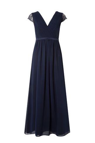 Dorothy Perkins *showcase Navy 'athena' Maxi Dress