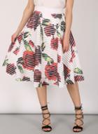 Dorothy Perkins *izabel London Multi Coloured Floral Skirt