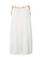 Dorothy Perkins *ivory Multi Tassel Tie Dress