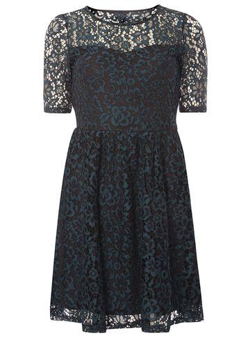 Dorothy Perkins *vero Moda Lace Skater Dress
