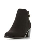 Dorothy Perkins *head Over Heels By Dune Pascalle Zip Ankle Boots