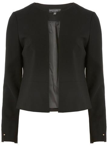 Dorothy Perkins Black Bar Cuff Jacket