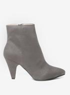 Dorothy Perkins Wide Fit Grey 'ada' Ankle Boots