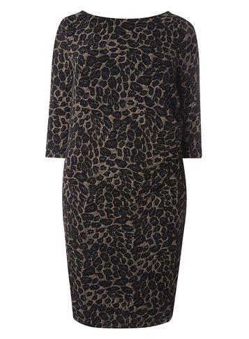 Dorothy Perkins *billie & Blossom Curve Leopard Print Bodycon Dress