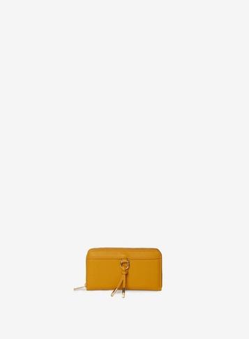 Dorothy Perkins Mustard Toggle Ring Purse