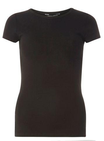 Dorothy Perkins Black Cotton Tee