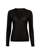 Dorothy Perkins Black Nehru Collar Top