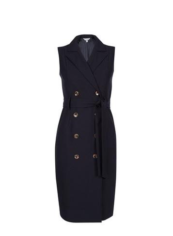 Dorothy Perkins Petite Navy Trench Dress