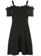 Dorothy Perkins Black Embellished Bardot Dress