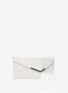 Dorothy Perkins Grey Half'n'half Bar Clutch