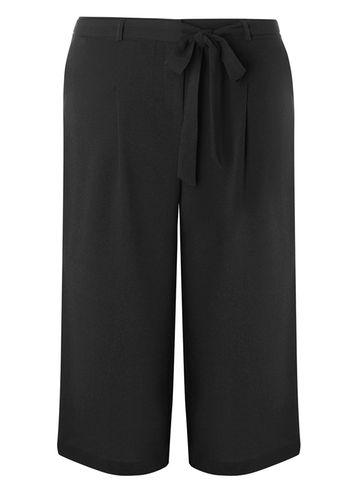 Dorothy Perkins *dp Curve Black Self-tie Culottes
