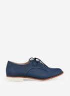 Dorothy Perkins Navy Lolly Brogue Shoes