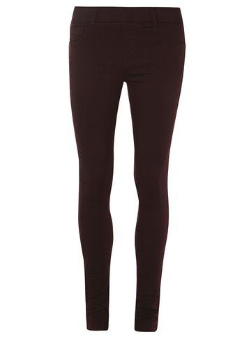 Dorothy Perkins Claret 'eden' Ultra-soft Jeggings