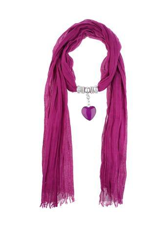 Dorothy Perkins Billie & Blossom Purple Heart Scarf
