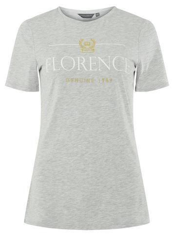 Dorothy Perkins *tall Grey 'florence' Motif T-shirt