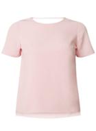 Dorothy Perkins Petite Pink Bar Back T-shirt