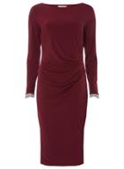 Dorothy Perkins *billie & Blossom Tall Mulberry Red Ity Dress
