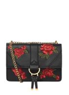 Dorothy Perkins Black Floral Embroidered Shoulder Bag