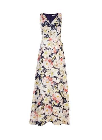 Billie & Blossom Multi Colour Floral Print Maxi Dress