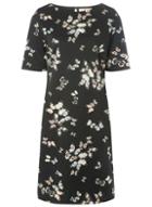 Dorothy Perkins *billie & Blossom Tall Black Butterfly Print Shift Dress