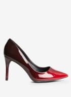 Dorothy Perkins Red Pu Eden Court Shoes