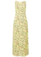 Dorothy Perkins Petite Yellow Ditsy Floral Print Maxi Dress