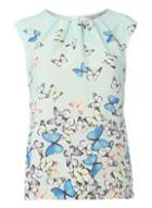 Dorothy Perkins *billie & Blossom Petite Butterfly Print Shell Top