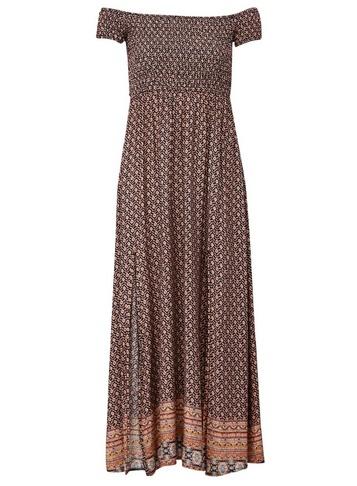 *izabel London Multi Colour Border Print Dress