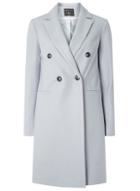 Dorothy Perkins Blue Double-breasted Coat