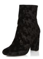 Dorothy Perkins Black 'ariana' Burn Out Boots