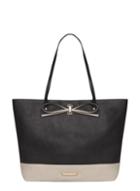 Dorothy Perkins Grey Mix Bow Shopper Bag