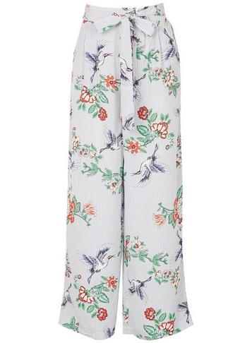 *tenki Blue Wide Leg Trousers