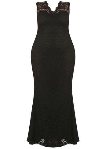 Dorothy Perkins *izabel London Black Maxi Dress