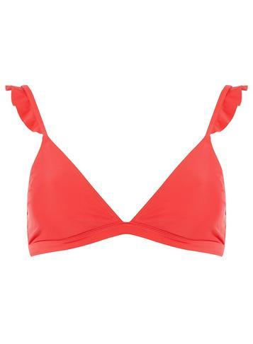 Dorothy Perkins *dp Beach Pink Frill Detail Bikini Top