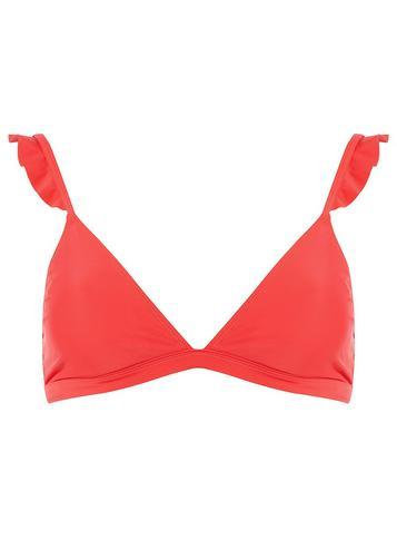 Dorothy Perkins *dp Beach Pink Frill Detail Bikini Top