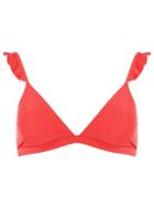 Dorothy Perkins *dp Beach Pink Frill Detail Bikini Top
